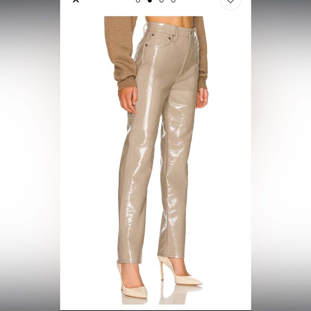 Recycled Leather 90's Pinch Waist